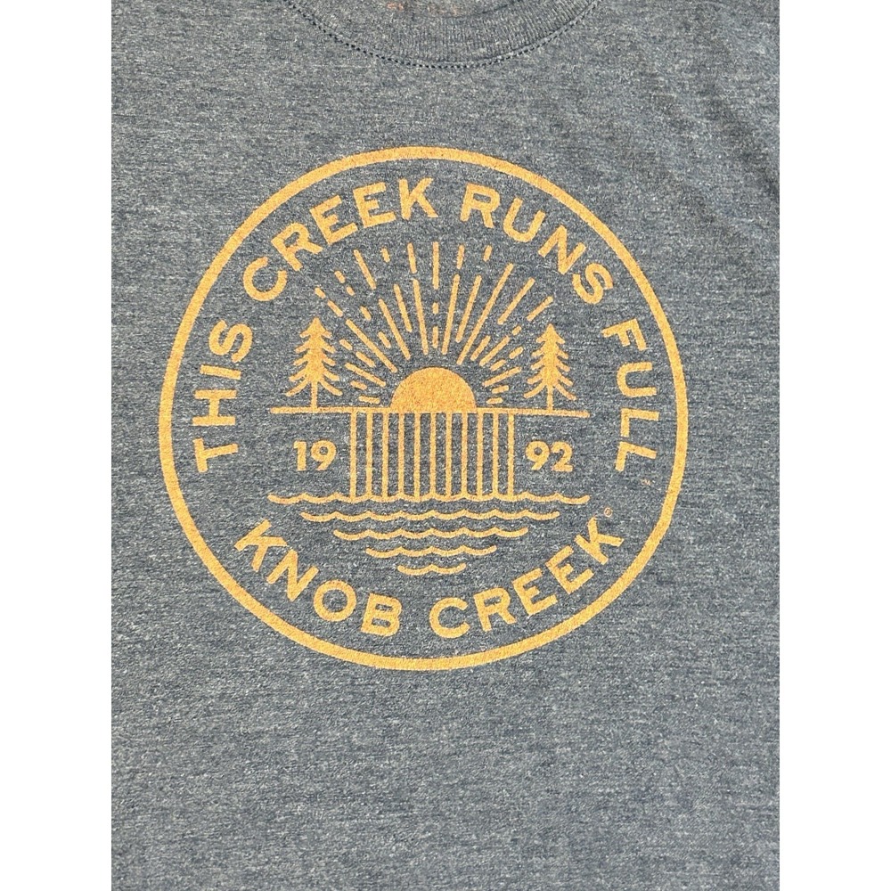 Knob Creek Bourbon Women's Blue Size Small This Creek Runs Full